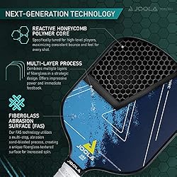 JOOLA Solaire Professional Pickleball Paddle with