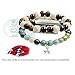 Zorbitz Inc. Bundle of 2 Karma Beads Bracelets Believed to Deliver Protection and Unexpected Miracles. Included 36
