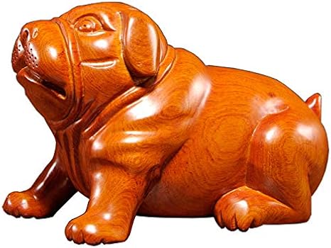 Amazon 置物 オブジェ彫刻置物木彫り干支犬の装飾品彫刻犬の家のリビングルームのカウンター装飾工芸品 置物 オブジェ オンライン通販