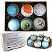 Organic Bath Bombs Gift Set for Men - Vegan Natural Ingredients - Absolutely Safe for Men - Relaxing Epsom, Himalayan, Dead Sea Salts & Essential Oils - Made in The USA
