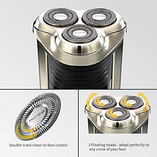 Electric Shaver for Men, Flyco Rotary Electric Men's Razors