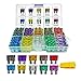 MuHize 100pcs Standard ATC Blade Fuses Kit (2A-35A) - Corrosion-Resistant with Heavy Duty Fuse Puller - Blade Fuses Assortment Kit Fits Cars, Trucks, SUVs, RVs, Campers