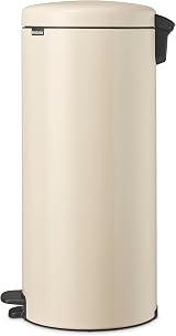 Brabantia NewIcon 30L Pedal Bin Soft Closing Lid Light Pedal Beige view 3
