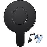Magnetic Ring Holder Phone Mount for DJI Osmo Mobile 8P 8 7P 7 6 SE OM 5 4 | MagSafe-Compatible, N55 Strong Magnet, Alumium, DJI Gimbal Accessories, For iPhone 18 17 16 15 14 13 12 Series and All Phones