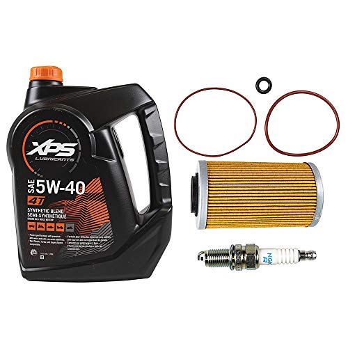 Sea Doo Oil Change Kit W/ Filter O Rings & Spark Plugs 4-Tec GTI GTX RXP RXT GTR