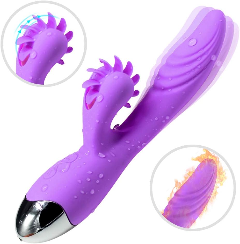 Medical Silicone Wand G Spôtter Stimulation Vibrating Toy with Powerful Patterns Vibration for Women and Couples Relax Thrusting Dido Bullet Vibrantor Masturbers Toys for Women,Six Toys for Couple