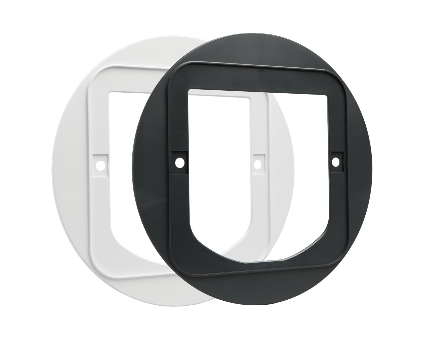 Sure Petcare SureFlap Cat Flap Mounting Adaptor, Install in Glass Doors and Windows, Pack of 1, Grey/White