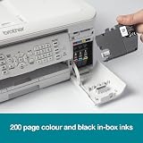 Brother MFC-J1010DW Wireless Colour Inkjet Printer 4-in-1 UK Plug view 4