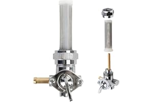 Petcock Fuel Valve 22mm Left Spigot for Harley Davidson Sportster Big Twin Dyna Fatboy Electra Glide Heritage Softail Springe