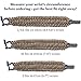 The Friendly Swede Trilobite Extra Thick Paracord Bracelet with Stainless Steel Black Bow Shackle, Survival Bracelets, Paracord Bracelets for Men - Adjustable Size - Black - XL Fits 8.5-9.8