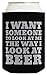 Funny Beer Coolie Gift Bundle Beer Drinking Sayings Gag Gifts 6 Pack Can Coolie Drink Coolers Coolies Set #4