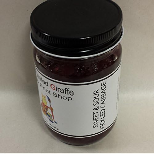 Sweet &amp; Sour Pickled Red Cabbage