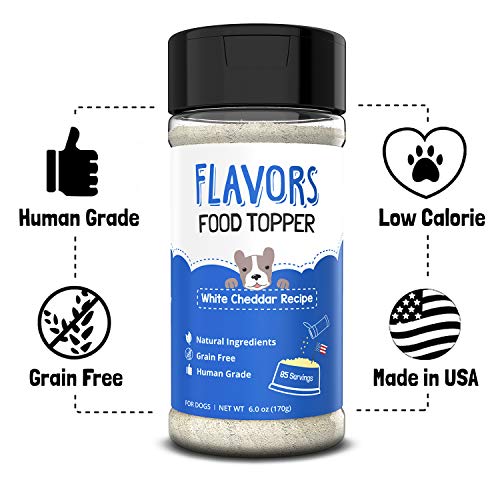 BEAUMONT BASICS Flavors Food Topper and Seasoning for Dogs White