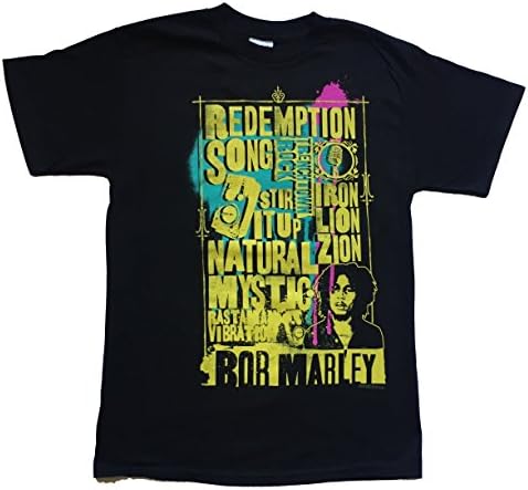 Bob Marley Classic Mens Band T-Shirt Medium