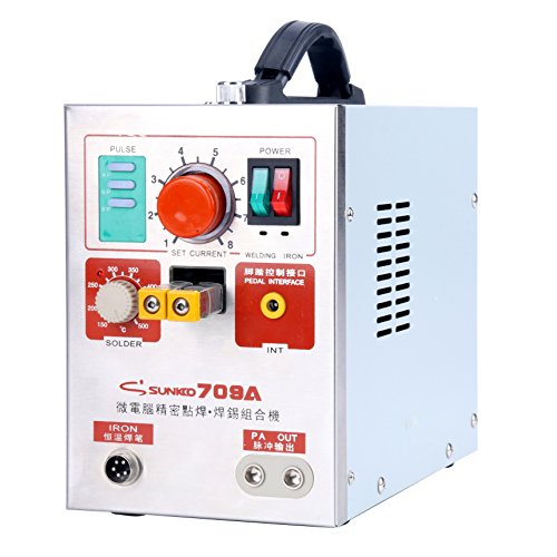 YaeKoo 2 in 1 1.9kw Pulse Spot Welder 709A Battery Welding Soldering Machine 60A
