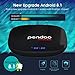 Android TV Box, Pendoo A95X Android 8.1 TV Box 2GB RAM 16GB ROM, Amlogic S905W Quad-Core Android TV Box WiFi 2.4GHz 4K/3D/H.265 Android Box LED Display/Updated Remote Control