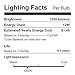 QPAU E27 12W 24 LED PIR Motion Sensor Bulb, Warm White