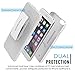 MoKo Case for iPhone 6 / 6S - [Revised Version / Fixed Belt Clip Holster] Slim Hard Shell Holster Combo Case for Apple iPhone 6 / 6s 4.7 Inch Smart Phone, WHITE