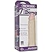 Doc Johnson Vac-U-Lock - 7 Inch Thin Dong - PVC - F-Machine and Harness Compatible Dildo - Vanilla