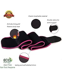 Cinturón de entrenamiento abdominal, ajustable, para el sudor, quemador de grasa de estómago, pérdida de peso rápida, moldeador para el cuerpo para hombres y mujeres, apto para deportes, yoga, fitness, correr músculo y apoyo de espalda.