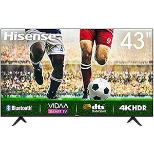Hisense A7100F 43A7100F TV 109.2 cm (43″) 4K Ultra HD Smart TV Wi-Fi Black – Hisense A7100F 43A7100F, 109.2 cm (43″), 3840 x 2160 pixels, LED, Smart TV, Wi-Fi, Black