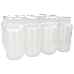EISCO - 250mL Wide Mouth HDPE Reagent Bottles with