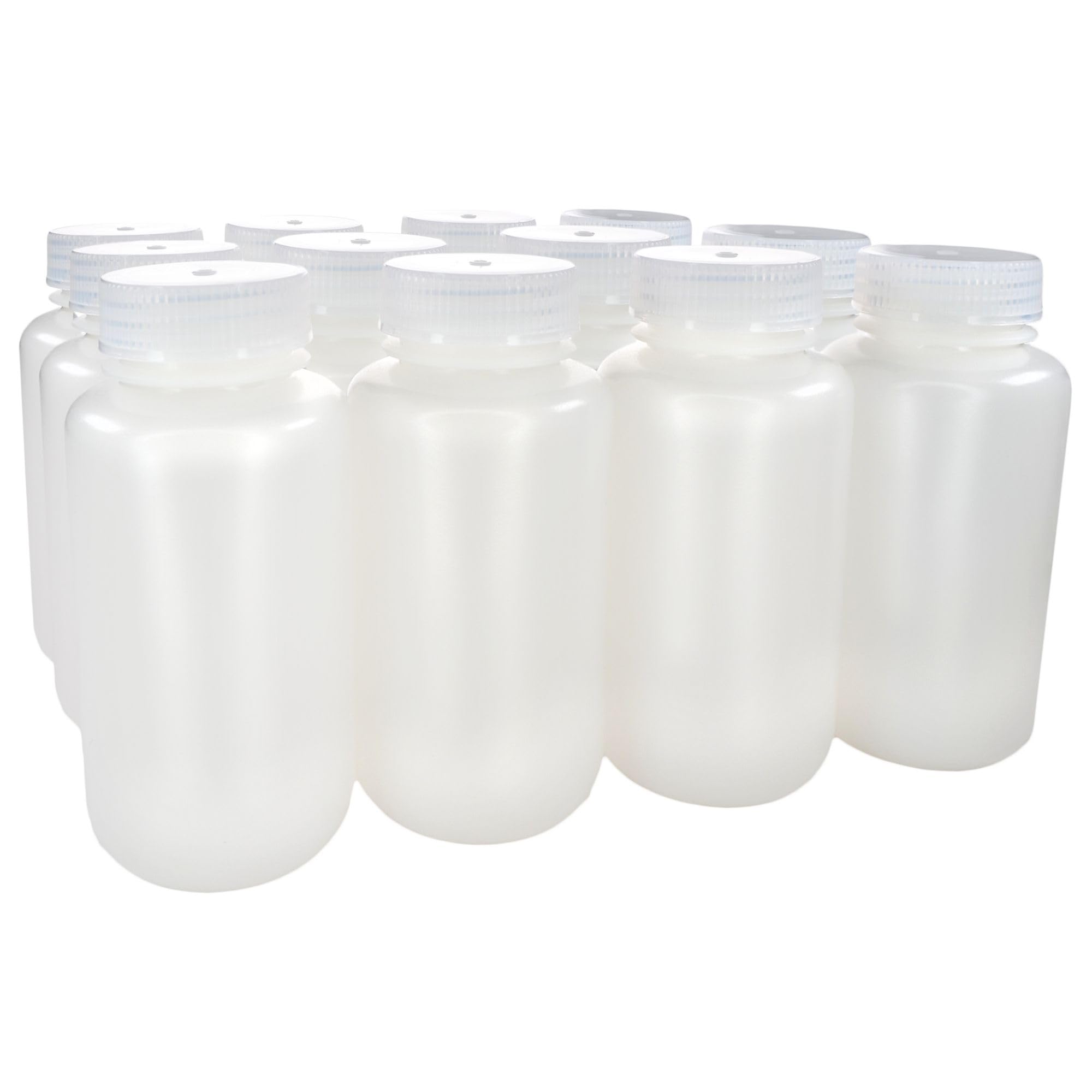 EISCO - 250mL Wide Mouth HDPE Reagent Bottles with