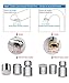 Waternymph Hibbent Dual-function 2-Flow Faucet Aerator, 360-Degree Swivel Aerator for Kitchen Sink Dual Spray, with Gasket Faucet Replacement Part - 15/16 Inch - 27UNS Male Thread - Chrome - Swivel