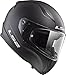 LS2 Helmets Full Face Rapid Street Helmet (Matte Black - X-Large)