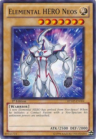 Yu-Gi-Oh! - Elemental HERO Neos (RYMP-EN004) - Ra Yellow Mega-Pack - 1st Edition - Common