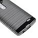 LG G3 D855 D851 Case,Kmall [Brushed Metal Texture] 2in1 Heavy Duty Shockproof High Impact Resistant Durable Full Body [Maximum Drop Protection][Slim Fit] Hybrid Case Skin Cover Shell for LG G3[Gray]