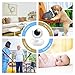 Home IP Camera, ANNKE 1080P 1920TVL HD Indoor Wireless Security Camera with Motion Detection, Pan/Tilt, Two Way Audio, Night Vision, Baby Monitor, Nanny Cam