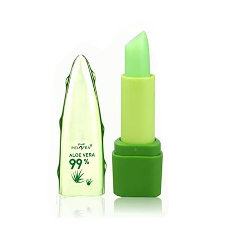 Moresave 99% Aloe Vera Natural Color Changing Jelly Lipstick Long-lasting Moistourizing Lip Balms