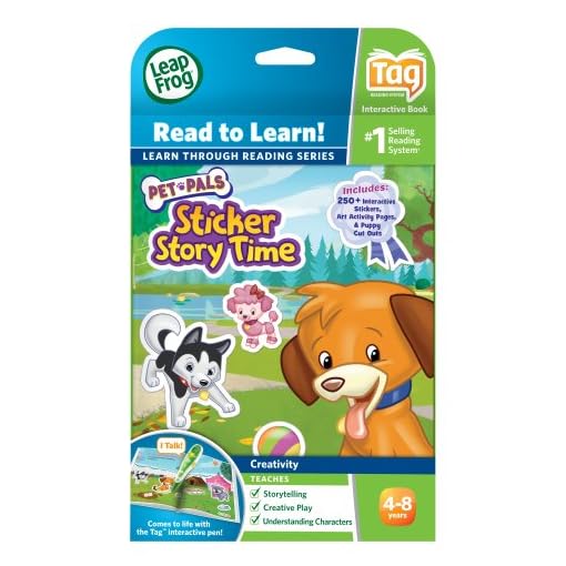 LeapFrog LeapReader Book: Pet Pals Sticker Story Time (works with Tag) - Image 5