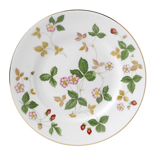 Wedgwood Wild Strawberry Bread and Butter Plate, White