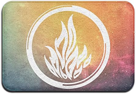ZHEME Divergent Home Furnishing Kitchen NonSlip Mat 23.6Lx15.7W