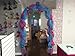 NStar Real Sized Metal Decoration Arch, White