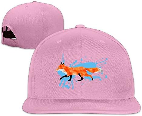 Quick Running Fox Women Plain Adjustable Baseball Cap Snapback Hat
