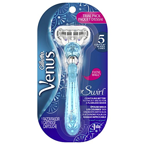 Gillette Venus Swirl Flexiball Women s Razor - 1 handle + 1 refill