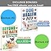 Dematting Tool for Dogs and Cats | Double Sided Pet Grooming Rake Brush with Small Blades | Mat Remover Comb for Knots, Tangles and Mats | Undercoat Shedding Brushes for Long Fur Hair Pets