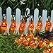 SEMILITS Solar String Lights Outdoor 30LED Yard Decorations with 3D Pumpkin Garden Decor for Halloween Christmas Lights