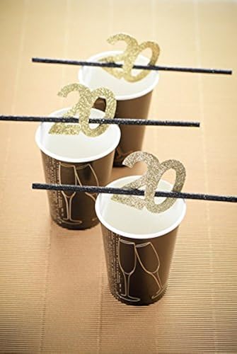 Download SANTEX 4604-20, Sachet de 6 confettis 6x5cm anniversaire, Or pailleté 20 ans PDF