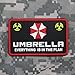 Umbrella Corporation Resident Evil Everything is in The Plan PVC Morale Patch, Hook Backed Morale Patch by NEO Tactical Gear