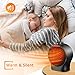 Space Heater - Portable Electric Heater, Fast heating with Tip-over and Over Heat Protection, Adjustable Thermostat with 3 Modes, Room Heater for Office, Bedroom, Personal Desktop, ETL listed
