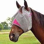 Cashel Crusader Standard Fly Mask with Pink Trim, Benefits Breast Cancer - All Sizes