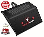 Predator Guard Solar Powered Predator Deterrent Light Scares Nocturnal Pest Animals Away, Chicken Coop Accessories - 4 Pack