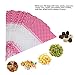 Asixx Clear Bag, Popcorn Bags, 50 Piece Clear Cone-Shaped Popcorn Bags Cellophane Candy Bags with Twist Ties(17CM30CM)thumb 2