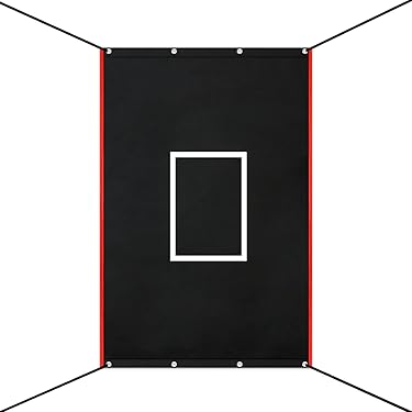 Cage D'entraînement Baseball Kapler Backstop 4x6 Pieds Avec Cible Tissu
