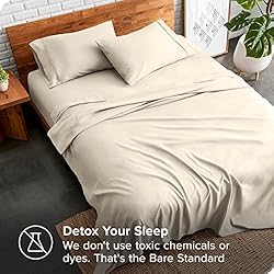 Bare Home Queen Sheet Set - Luxury 1800 Ultra-Soft