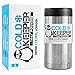 ColdKeeper Double Insulated Personal Beverage Cooler Can - Fits All Standard 16oz Cans (16oz Compatible, Stainless Steel)